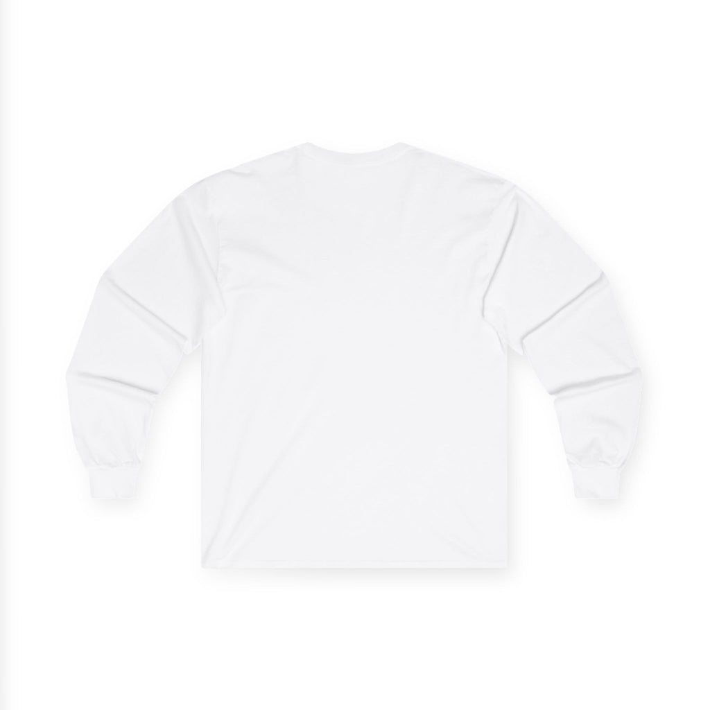 Elev8 Plain Long Sleeved Shirt. (White)