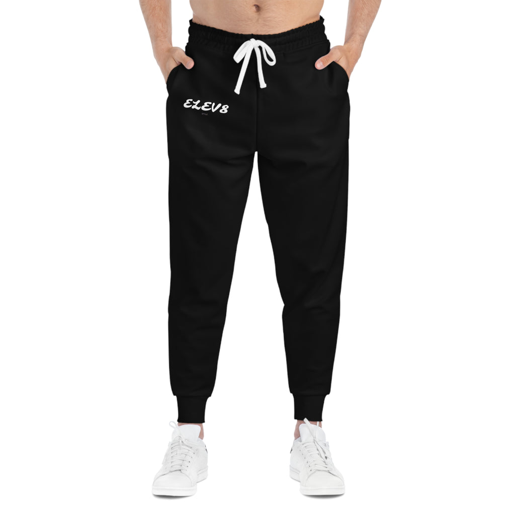 Elev8 Plain joggers. (Black)