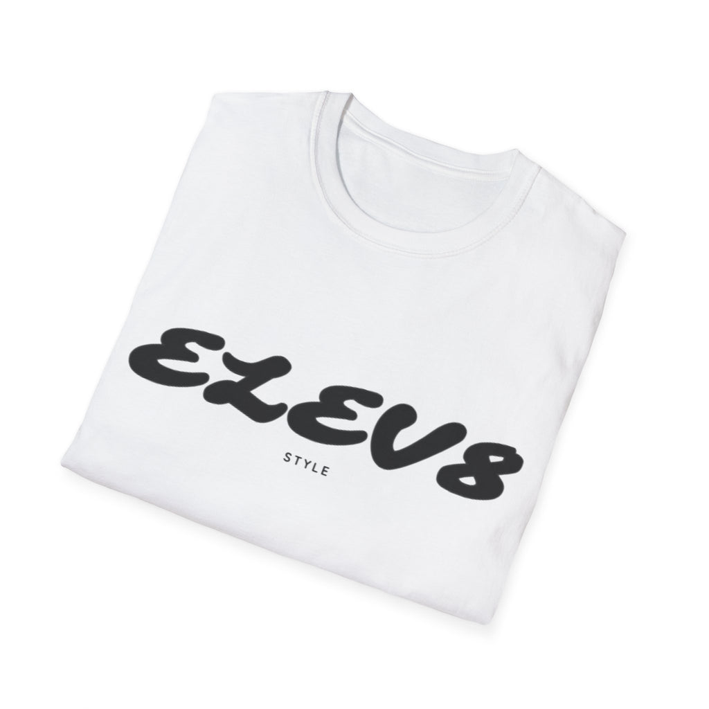 Elev8 Plain Tee. (White)