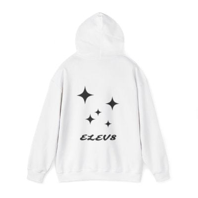 Elev8 Rise Higher Hoodie. (White/Sport Grey/Ash)