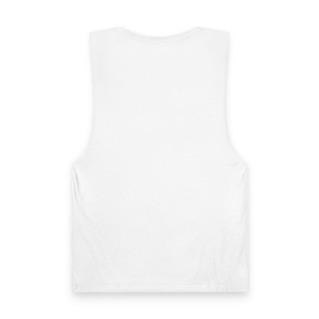 Elev8 Plain Tank Top. (White)