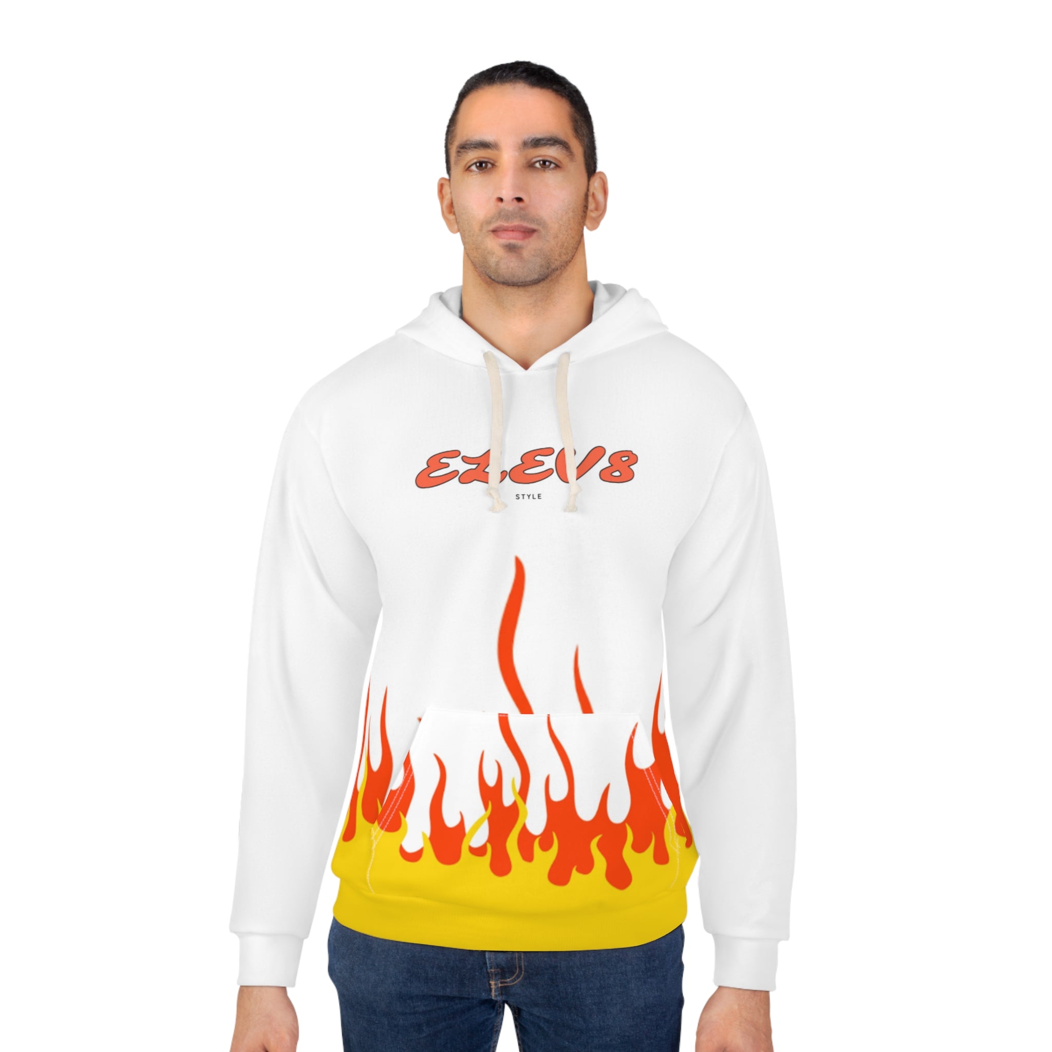 Stylish Elev8 Flame Hoodie.