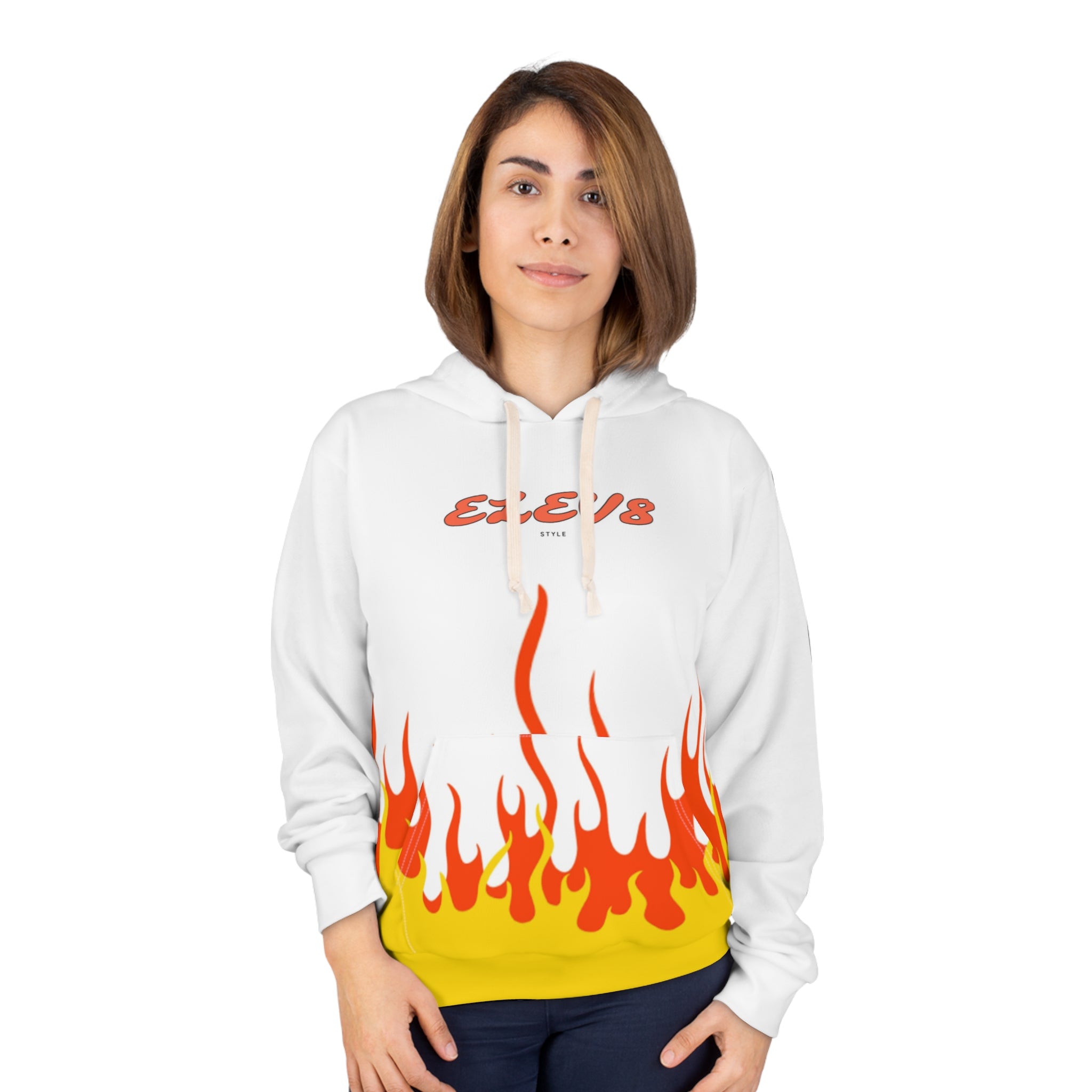 Stylish Elev8 Flame Hoodie.