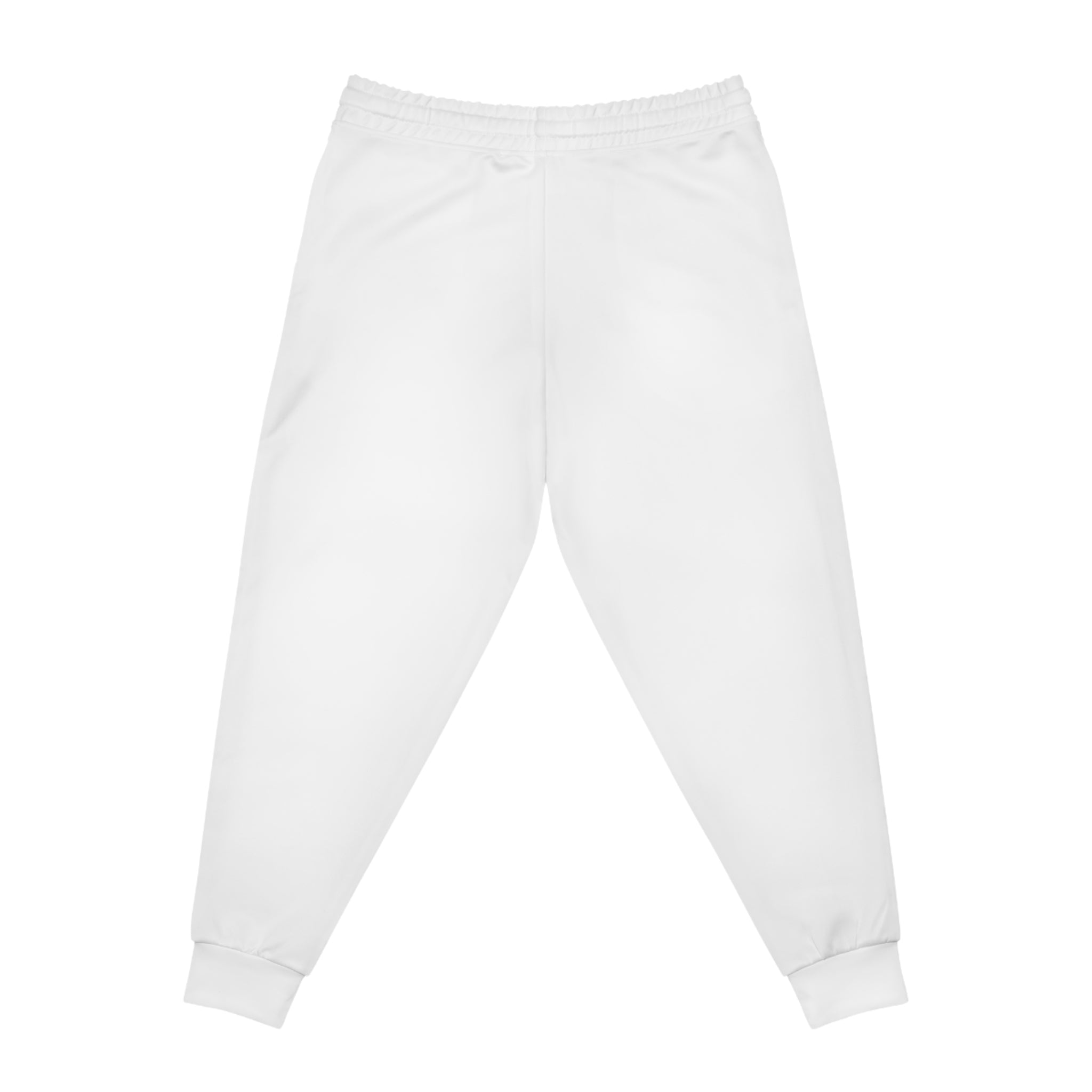 Elev8 Large Logo joggers. (White)